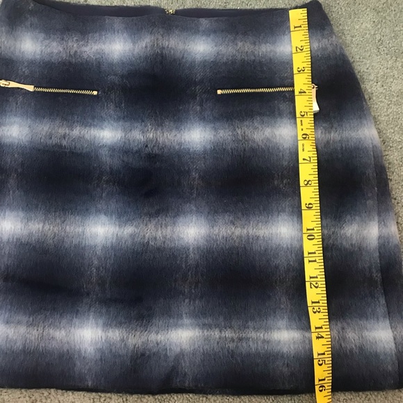 Kate Spade Transcontinental Express Blue Skirt 2 - Picture 7 of 7